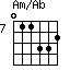 Am/Ab=011332_7