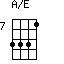 A/E=3331_7