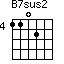 B7sus2=1102_4