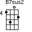 B7sus2=1302_4