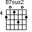 B7sus2=201302_4