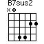 B7sus2=N04422_1