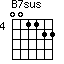 B7sus=001122_4