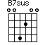 B7sus=004200_1