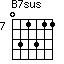B7sus=031311_7