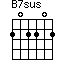 B7sus=202202_1