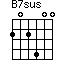 B7sus=202400_1