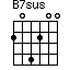 B7sus=204200_1
