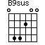 B9sus=044200_1