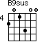 B9sus=201300_4