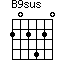 B9sus=202420_1