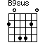 B9sus=204420_1