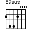 B9sus=244200_1