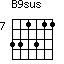 B9sus=331311_7