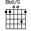 Bb6/G=110031_1