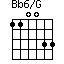 Bb6/G=110033_1