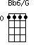 Bb6/G=1111_0