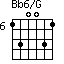 Bb6/G=130031_6