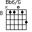 Bb6/G=N11013_8