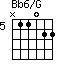 Bb6/G=N11022_5