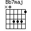 Bb7maj=N03331_1