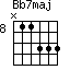 Bb7maj=N11333_8