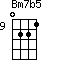 Bm7b5=0221_9