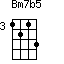 Bm7b5=1213_3