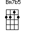 Bm7b5=2212_1
