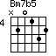 Bm7b5=N20132_4