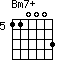 Bm7+=110003_5
