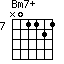 Bm7+=N01121_7