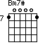 Bm7#=100001_7