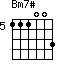 Bm7#=111003_5