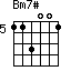 Bm7#=113001_5