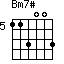 Bm7#=113003_5