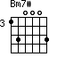 Bm7#=130003_3