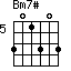 Bm7#=301303_5