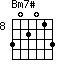 Bm7#=302013_8