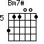 Bm7#=311001_5