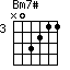 Bm7#=N03211_3