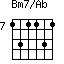 Bm7/Ab=131131_7