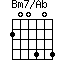Bm7/Ab=200404_1