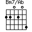 Bm7/Ab=220204_1