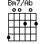 Bm7/Ab=400202_1