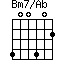 Bm7/Ab=400402_1