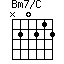 Bm7/C=N20212_1
