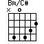 Bm/C#=N40432_1