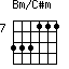 Bm/C#m=333111_7