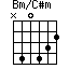Bm/C#m=N40432_1